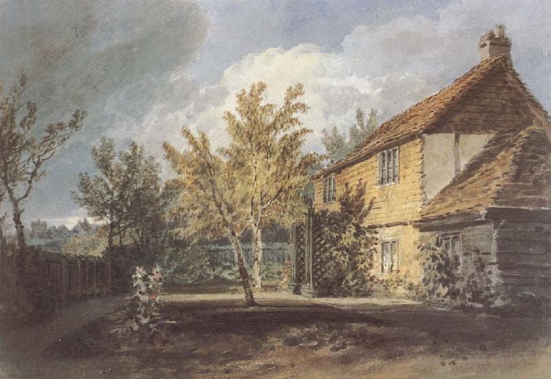 Joseph Mallord William Turner Village France oil painting art
